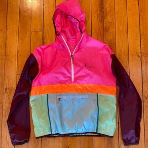 Neon Cotopaxi windbreaker